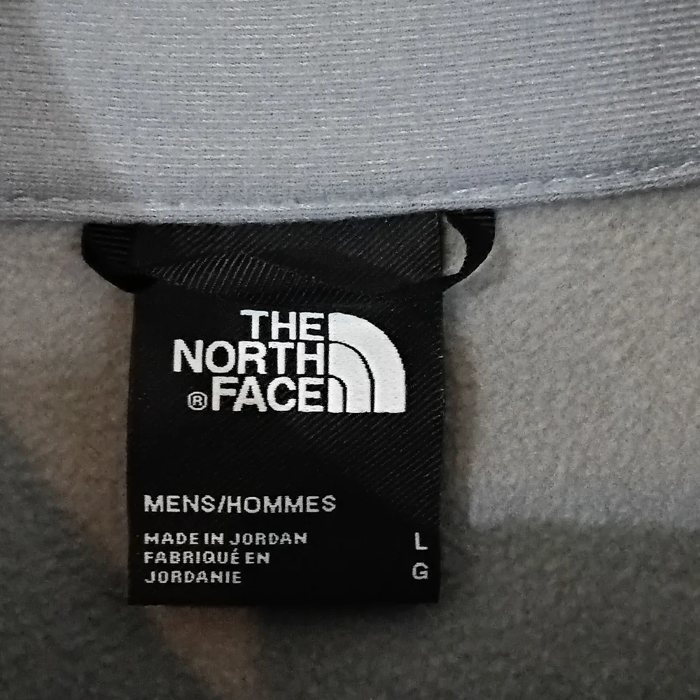 The North Face Men's Sz. L Grey Canyonlands 1/2 Zip Pullover